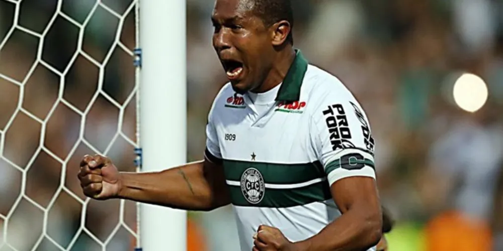 Rodrigão atuou pelo Coritiba nesta temporada e marcou 21 gols
