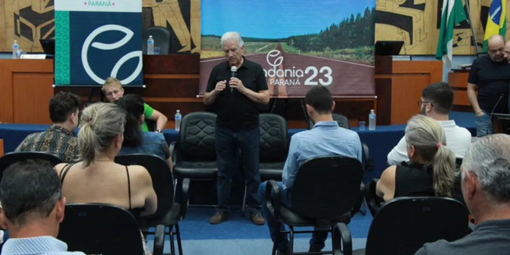 Imagem ilustrativa da imagem Em PG, Rubens Bueno destaca ações e analisa cenário eleitoral