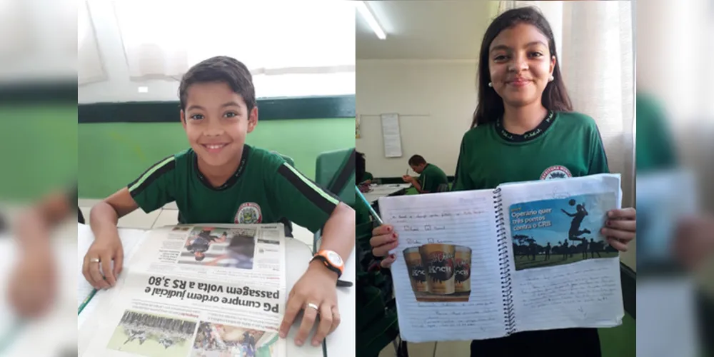 Imagem ilustrativa da imagem Alunos se aprofundam em estudo do Jornal da Manhã