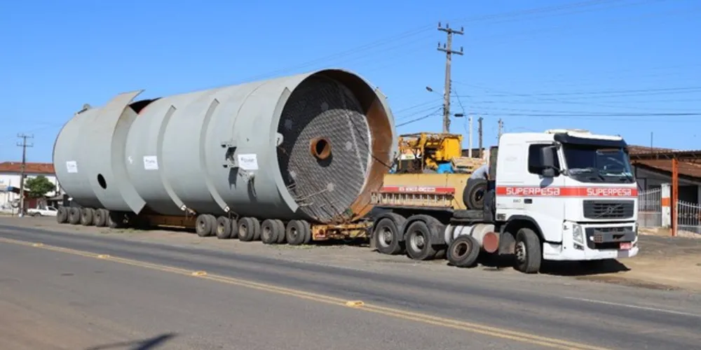 Carga chegou no último sábado a Ortigueira