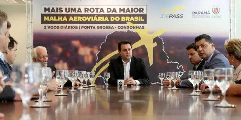 Imagem ilustrativa da imagem PG oficializa dois voos diários para a capital paulista