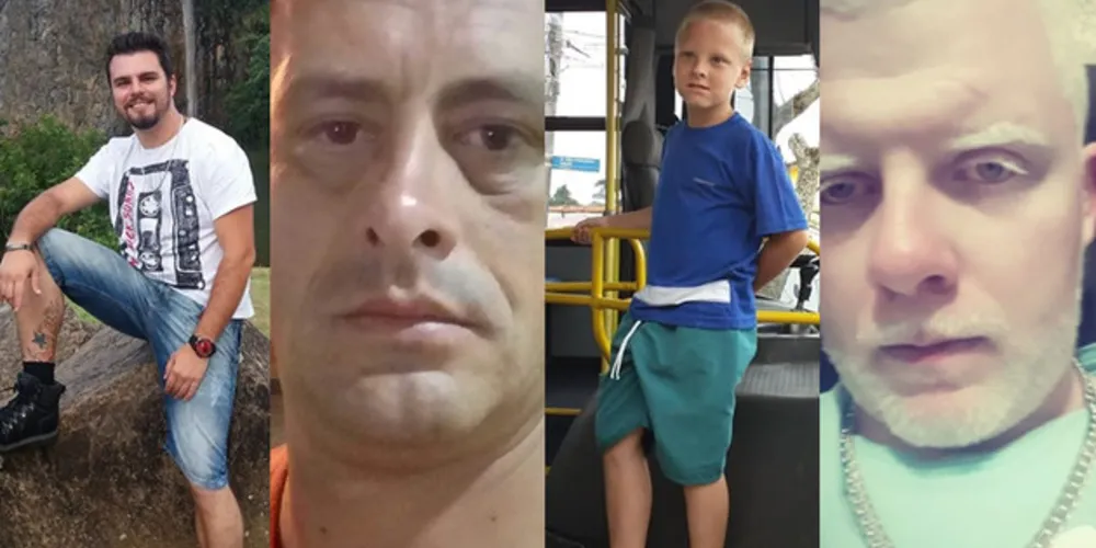  Bruno, Rogério, Rian e Rafael estavam no automóvel que foi prensado pelas carretas
