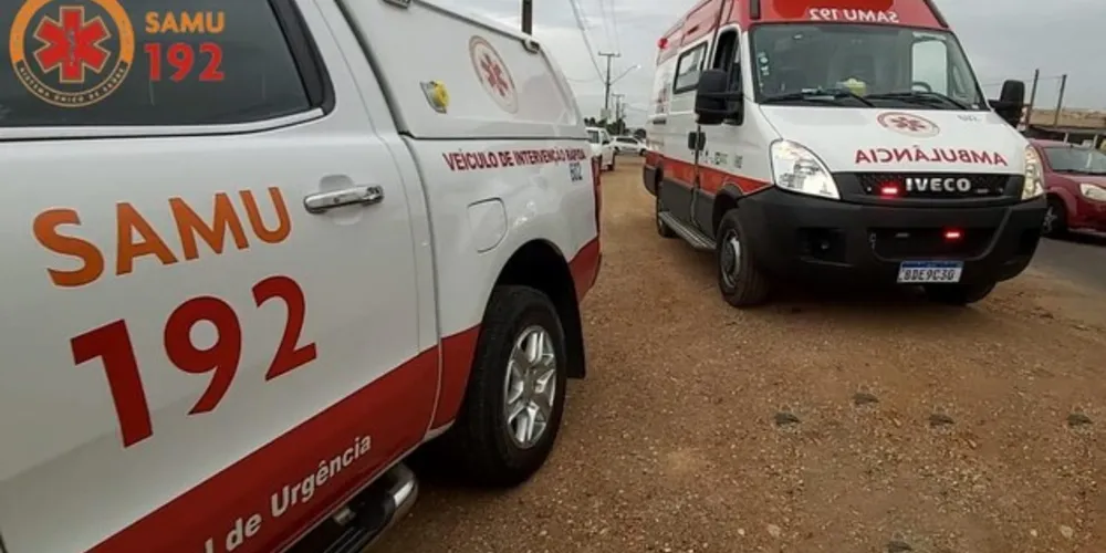 Atendimento emergencial aconteceu no Bairro Santo Antonio, nesta manhã