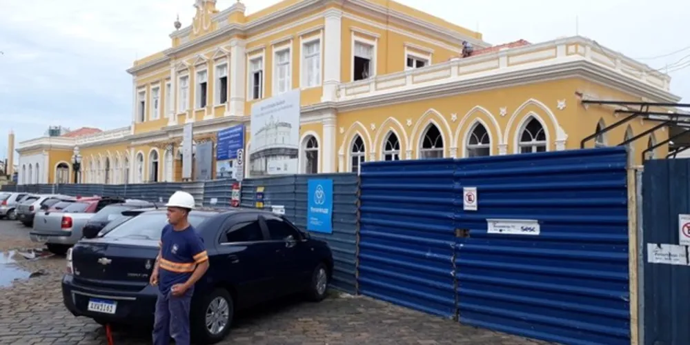 Prédio da antiga Estação Saudade foi restaurado pelo Sistema Fecomércio Sesc Senac 
