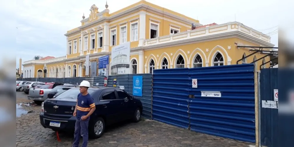 Prédio da antiga Estação Saudade foi restaurado pelo Sistema Fecomércio Sesc Senac 