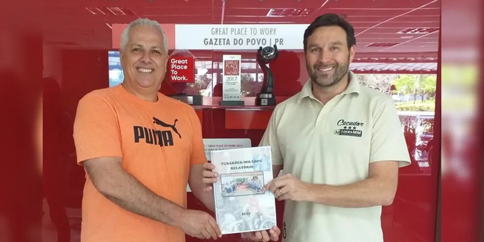 O patrocínio aos Tubarões garantirá o pagamento da comissão técnica, taxas de participação em campeonatos, alimentação aos atletas e suporte de material esportivo