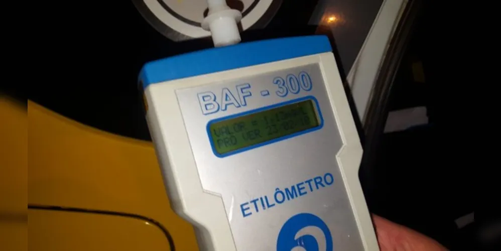 Motorista se recusou a fazer o teste do bafômetro e foi preso e conduzido à 13ª SDP