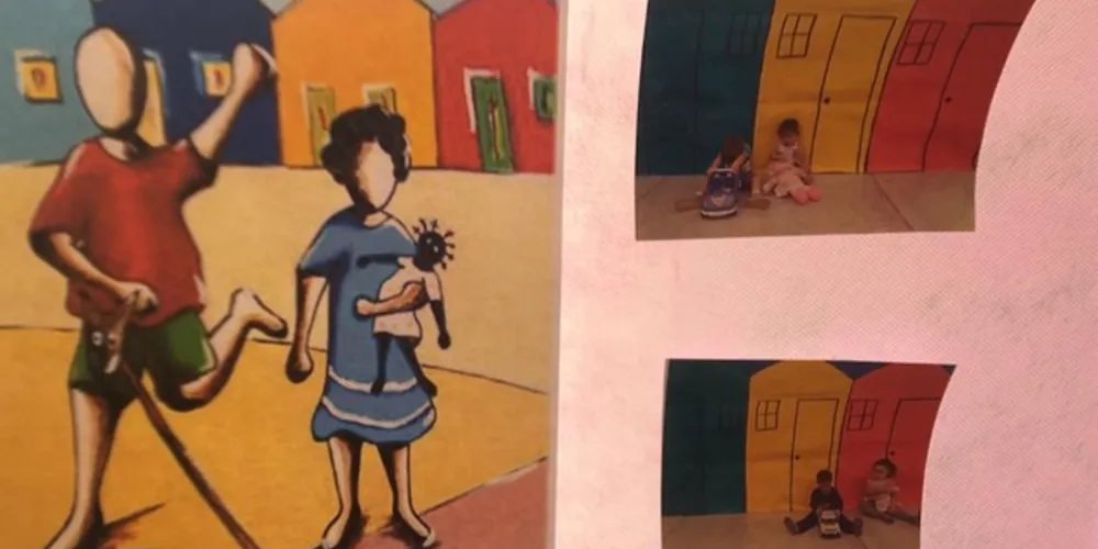 Os alunos conheceram a biografia de artistas plásticos consagrados como Noel Pugh, Van Gogh, Gustavo Rosa, Paul Klee, Sonia Rosa e Cícero Dias, e fizeram a releitura de obras