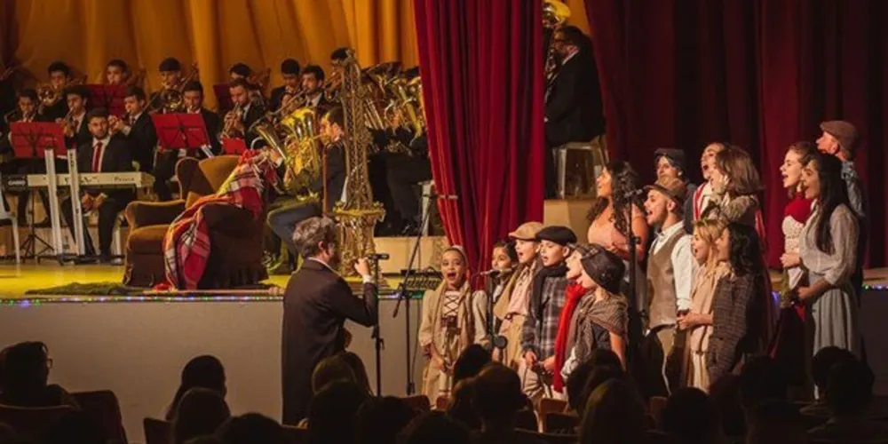Apresentação que inclui Banda Marcial e Grupo de Teatro será realizada em duas noites