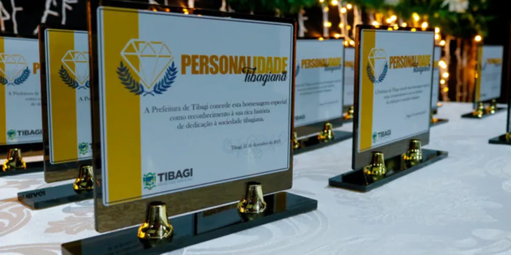 Personalidades de Tibagi foram homenageadas no evento
