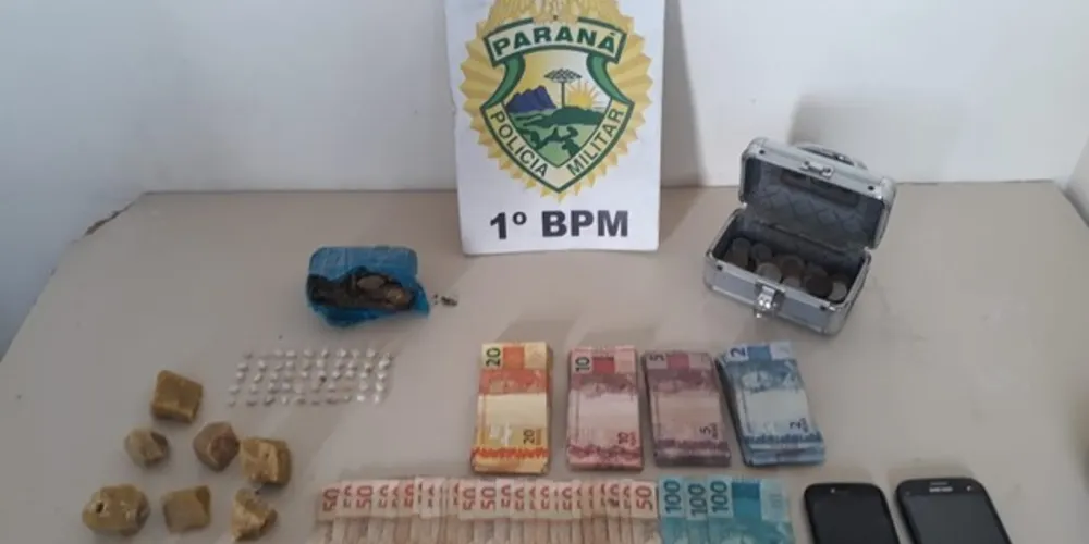 Mais de 500 gramas de maconha e crack foram apreendidos no Boa Vista pela PM