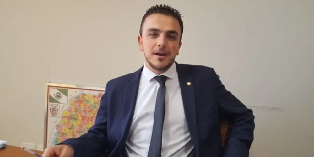 Aos 30 anos, de família humilde, Aliel Machado está em seu segundo mandato de deputado federal