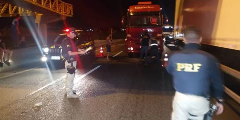 O óbito foi confirmado pela Polícia Rodoviária Federal