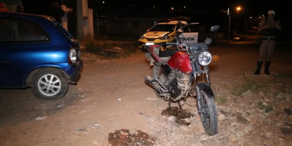 Acidente foi registrado na rua Valentim Favarin, vila Tânia Mara