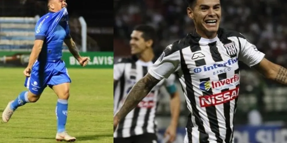 Héctor Bustamante (esquerda) está no radar do Fantasma, já Cristhian Aguada (direita)  fechou com o time no último sábado