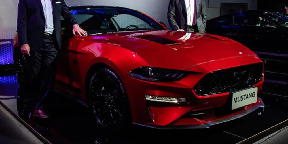 Imagem ilustrativa da imagem Ford traz Mustang Black Shadow e SUV Territory ao BR