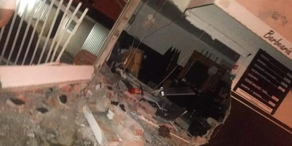 Bafômetro confirmou que motorista dirigia sob efeito de álcool quando provocou o acidente