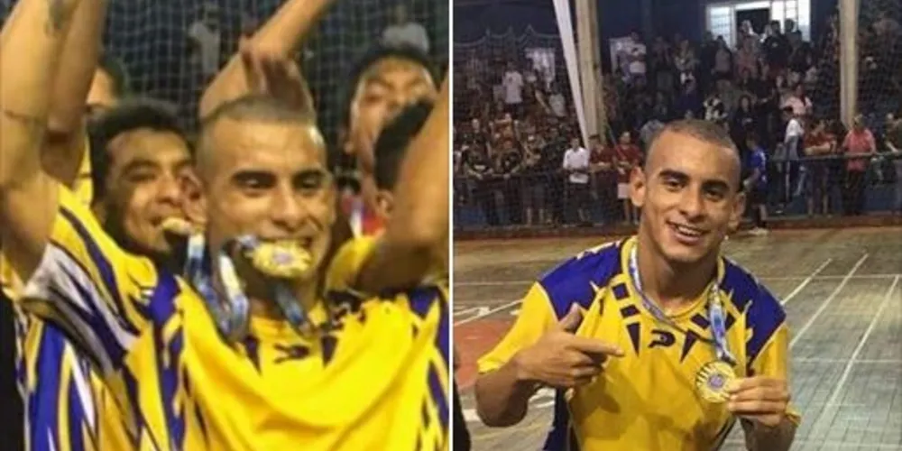 Luis Fernando dos Santos, 19, jogador do Santa Mônica, sofreu infarto na tarde de domingo, não resistiu e morreu