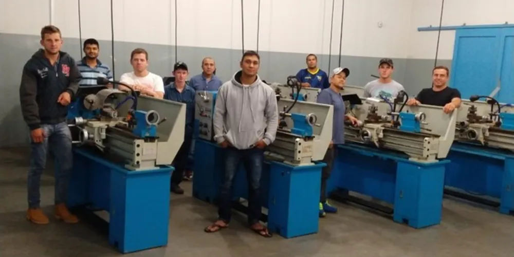 O curso de Solda Industrial formou 40 alunos