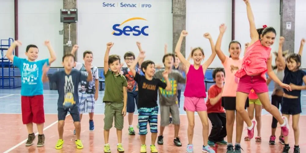 Em todo o Paraná, de 20 a 31 de janeiro, as tardes de crianças de seis a 12 anos têm garantia de diversão no Sesc