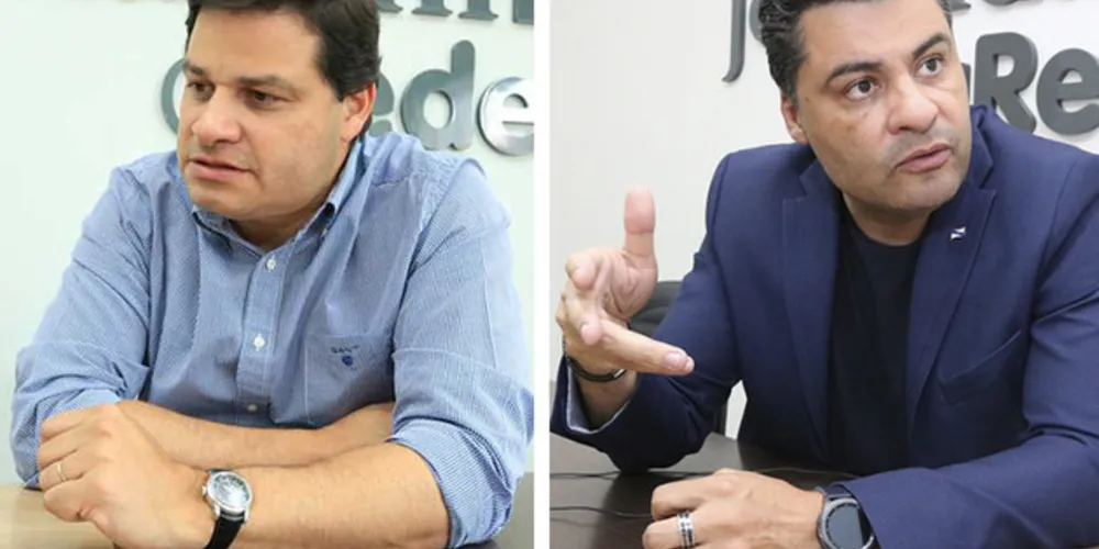 Sandro e Marcelo são dois incentivadores dos voos regionais