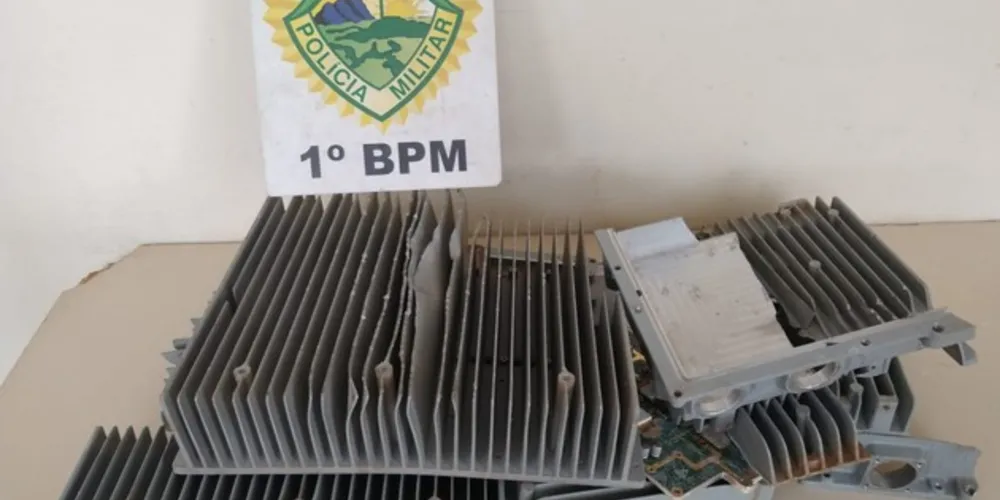 Aparelho furtado de operadora de telefonia estava quebrado e desmontado