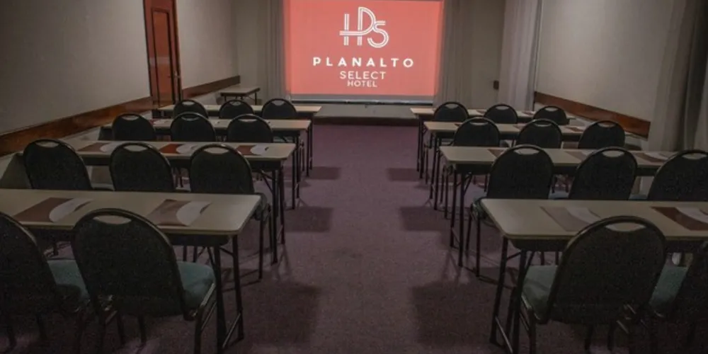 Hotel disponibiliza sete salas para eventos de variados tamanhos