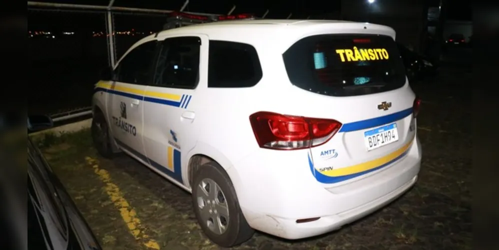 Flagrante foi realizado por uma equipe da AMTT