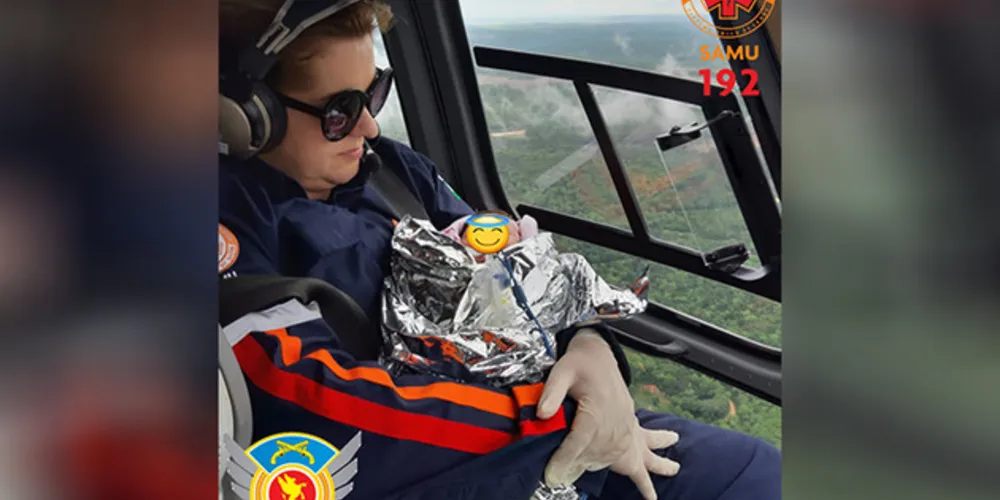 Trajeto que levaria 4h40 pela rodovia foi feito em apenas 1h15 com o helicóptero