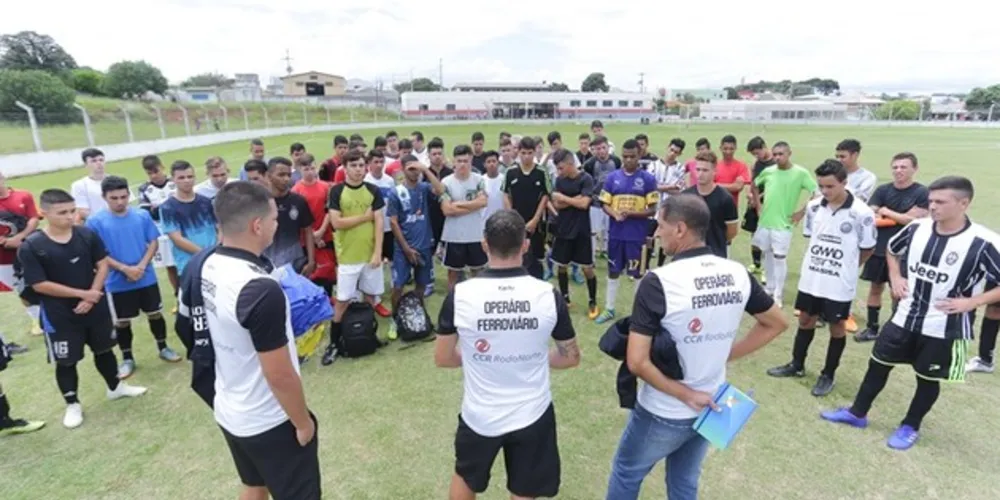 As categorias de base do Operário fazem parte do projeto Jovens Talentos Ponta-grossenses e são patrocinadas por meio da Lei de Incentivo ao Esporte