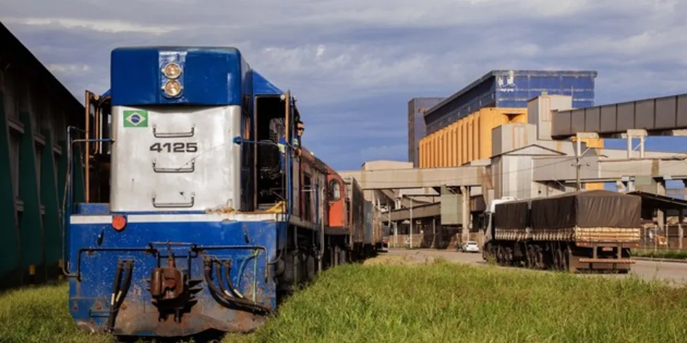 Imagem ilustrativa da imagem Participação do modal ferroviário cresce nos portos do Paraná