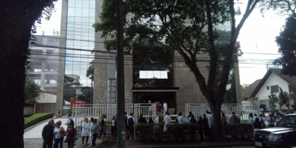 Hospital está localizado na Alameda Presidente Taunay