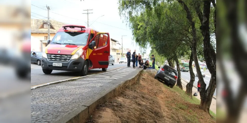 Acidente aconteceu na tarde desta terça-feira, perto da Estação Rodoviária
