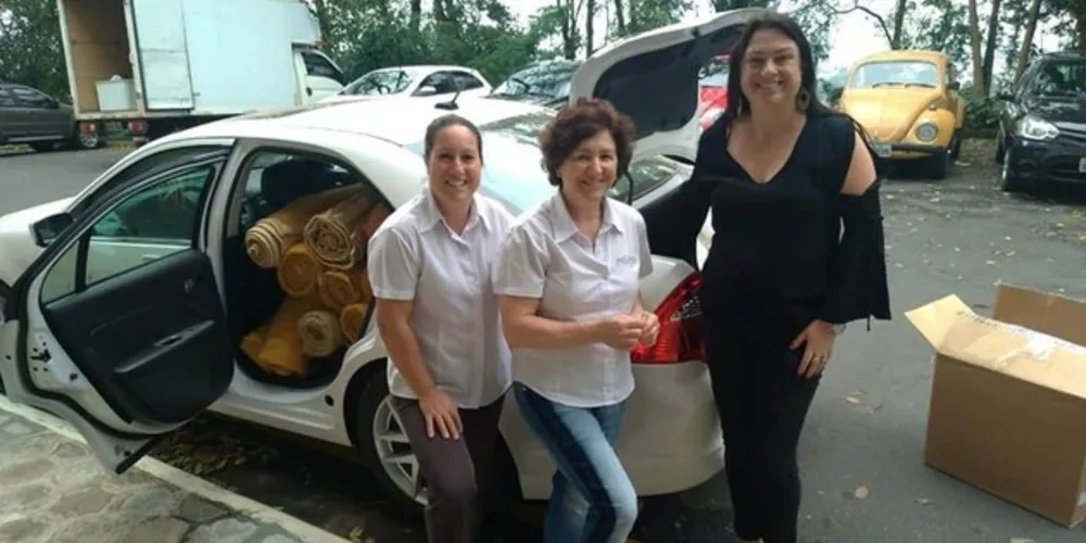 Iniciativa ajudou instituições carentes da cidade com produtos além de fazer a separação correta dos resíduos sólidos