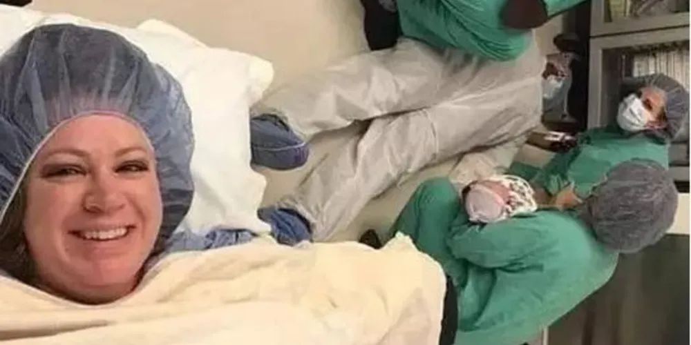 O nascimento do baby aconteceu em abril de 2019, e na mesma época foi compartilhada no Reddit.