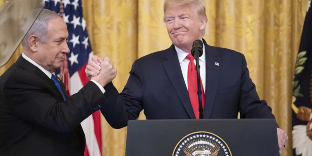 A proposta de Trump reconhece a maior parte dos assentamentos israelenses na Cisjordânia como parte do território de Israel