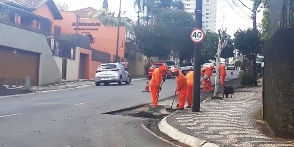 Imagem ilustrativa da imagem Prefeitura de PG investe R$ 1,9 milhão em asfalto no Centro