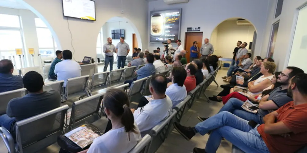 Imagem ilustrativa da imagem Prefeitura e Voepass reúnem empresários no aeroporto