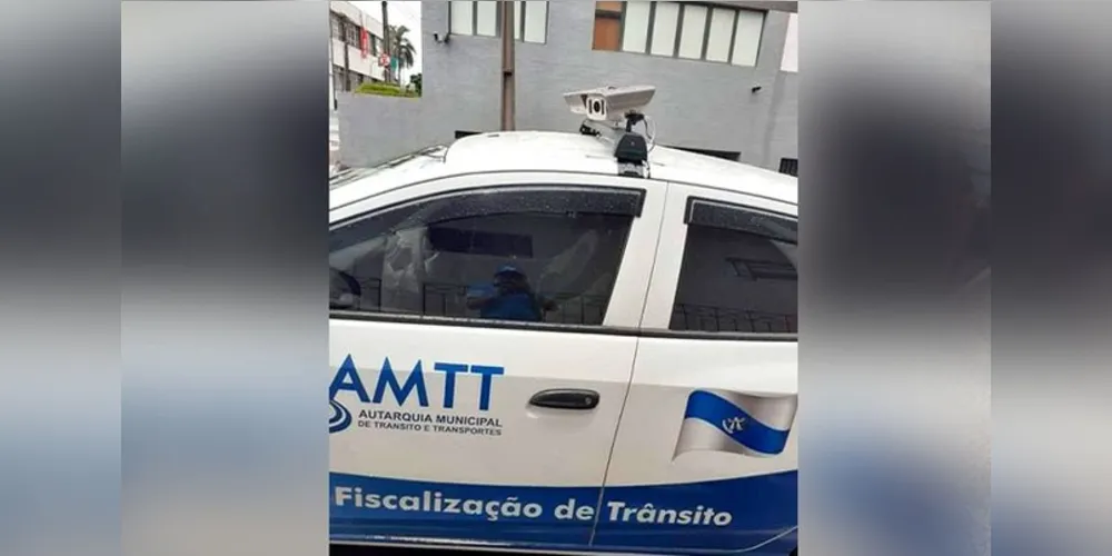 Imagem ilustrativa da imagem Carros da AMTT com câmeras chamam a atenção