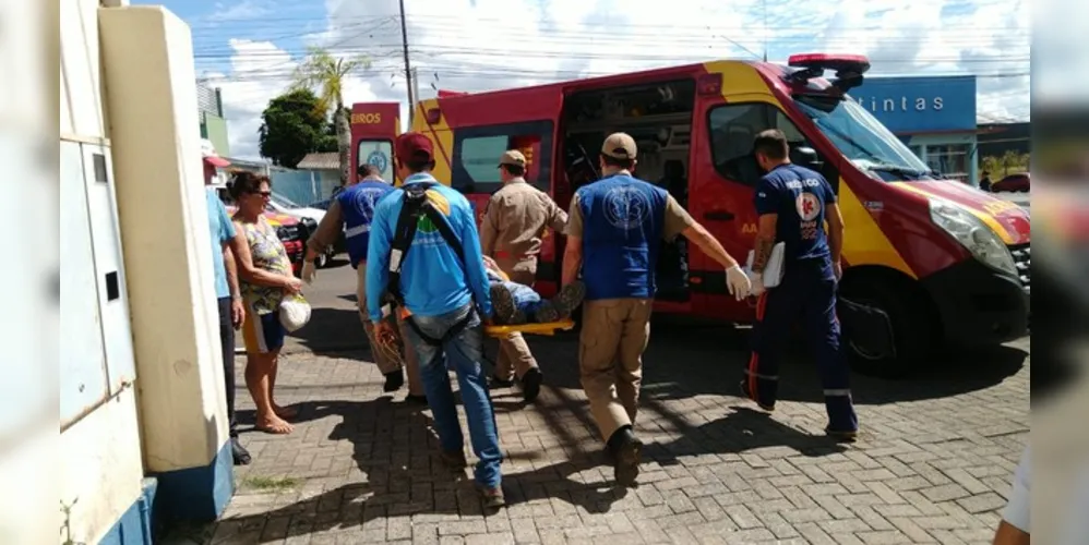 Vítima de 41 anos teve ferimentos moderados