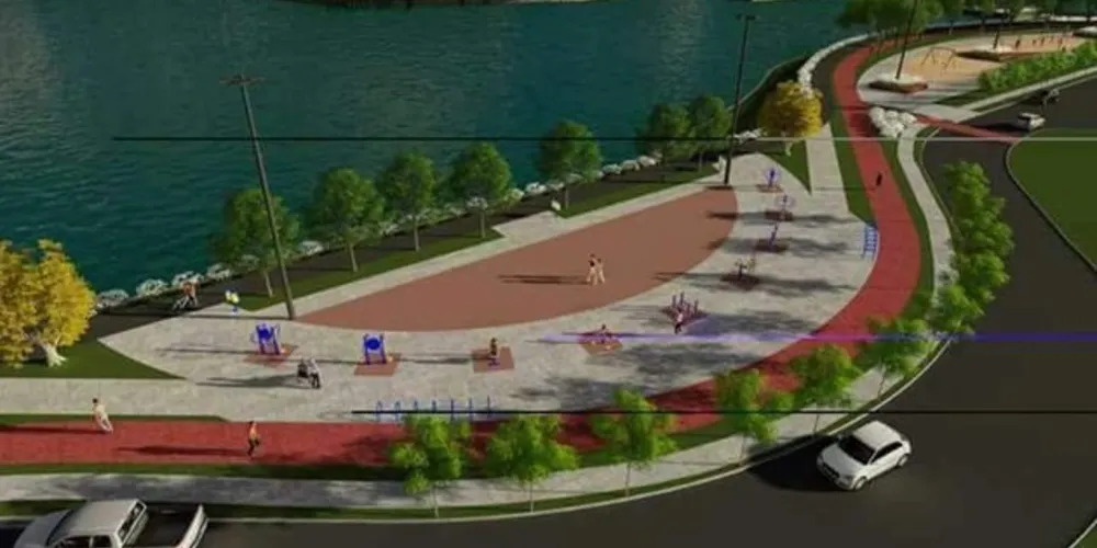 Novo parque está em construção no bairro de Olarias