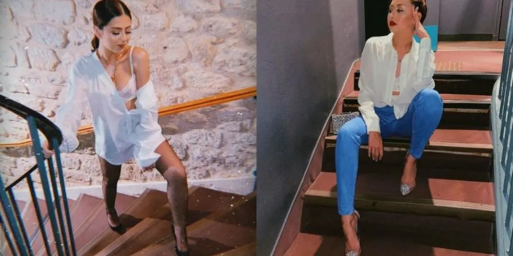 Nas fotos publicadas no Instagram, elas usaram a hashtag ‘#Neymar28’