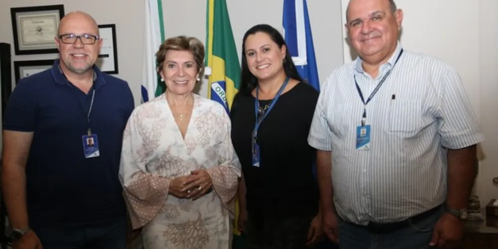 A discussão contou com a presença do presidente da Fundação Municipal de Cultura, Fernando Durante; a presidenta da Agência de Fomento Econômico de Ponta Grossa, Danielle de Mattos Schlumberger; e o secretário municipal de Turismo, Edgar Hampf