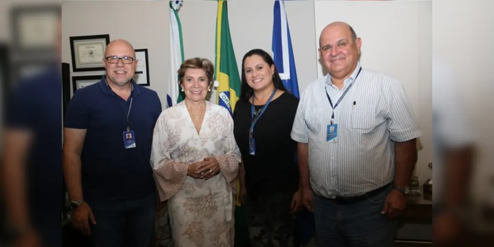 A discussão contou com a presença do presidente da Fundação Municipal de Cultura, Fernando Durante; a presidenta da Agência de Fomento Econômico de Ponta Grossa, Danielle de Mattos Schlumberger; e o secretário municipal de Turismo, Edgar Hampf
