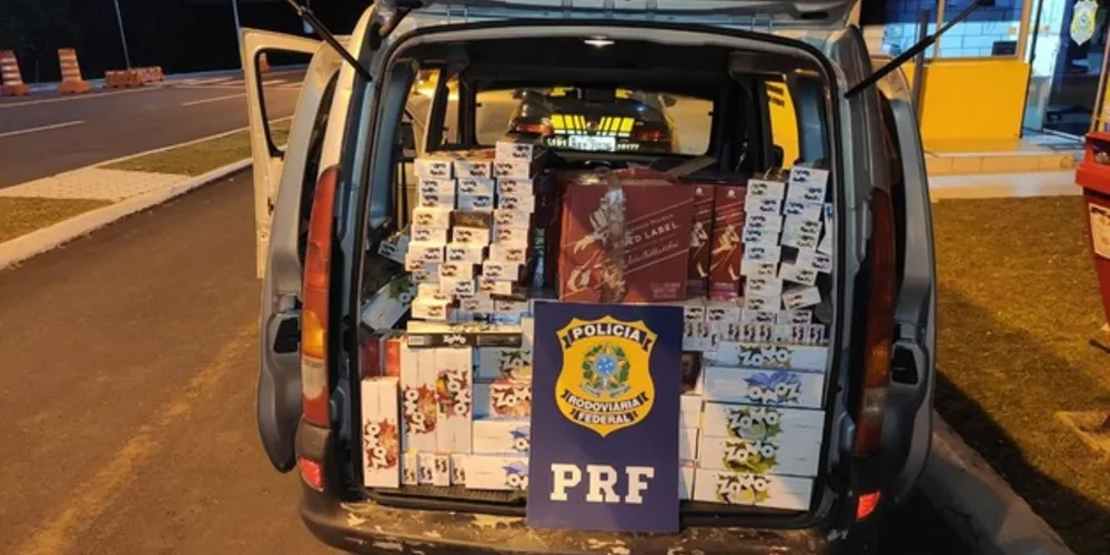 Produtos seriam levados para Curitiba, onde seriam revendidos