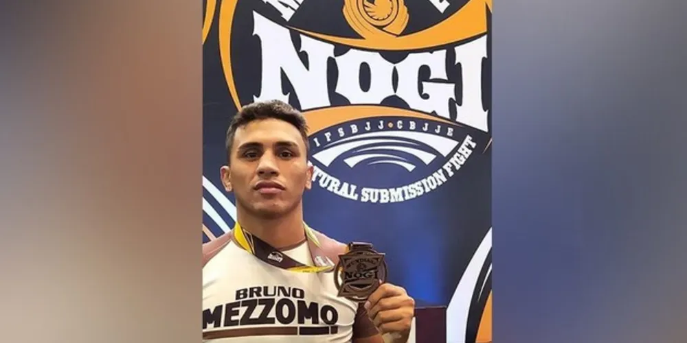 Imagem ilustrativa da imagem Atleta de PG conquista medalha em Mundial de Jiu-Jitsu