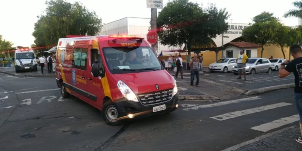 Confusão ocorreu no Calçadão