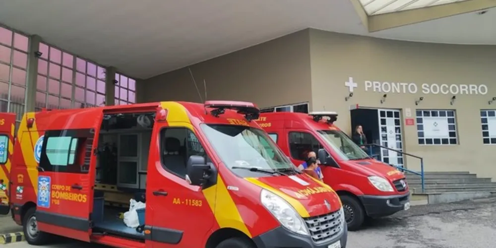 Vítima foi encaminhada ao pronto-socorro em estado gravíssimo