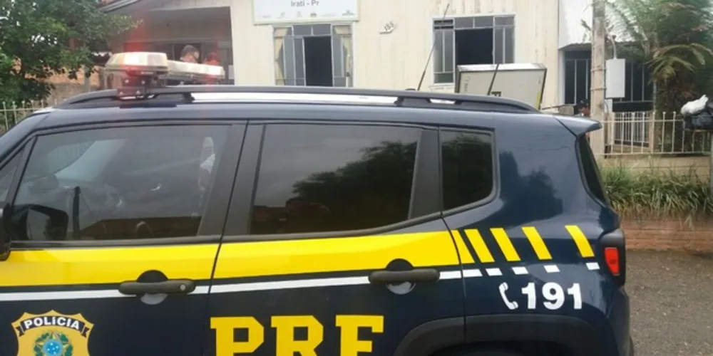 Vítima foi levada pela PRF até a Casa de Passagem de Irati para receber atendimento