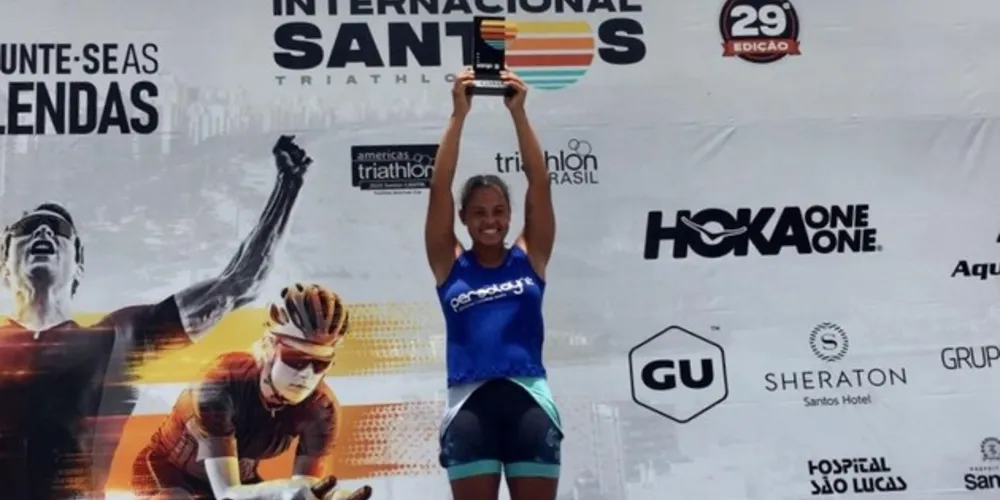 Mariana foi a campeã na categoria feminina de 18 a 24 anos